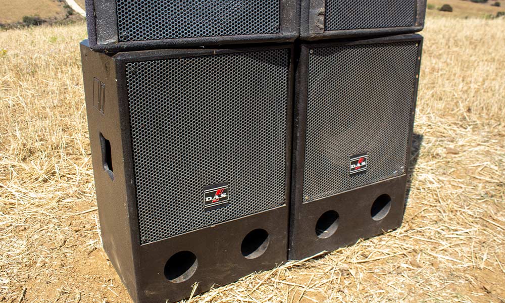 Subwoofer de la sound system DASTRONIC - Jiloca Sound